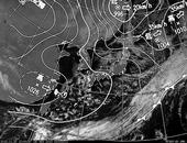 ひまわり6号可視画像・天気図合成 2013年11月30日12時JST