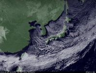 ひまわり7号可視画像 2014年12月13日12時JST