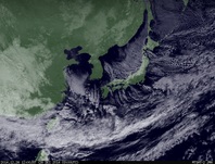 ひまわり7号可視画像 2014年12月26日12時JST