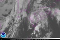 ひまわり8号赤外線画像 2016年9月5日1時JST