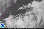 2016年9月5日21時 ひまわり8号赤外線画像
