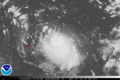ひまわり8号赤外線画像 2016年9月28日3時JST