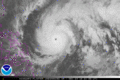 ひまわり8号赤外線画像 2016年12月24日6時JST