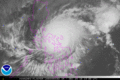 ひまわり8号赤外線画像 2016年12月25日10時JST
